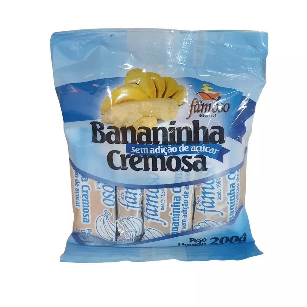 Bananinha Diet Pacote 200G Famoso