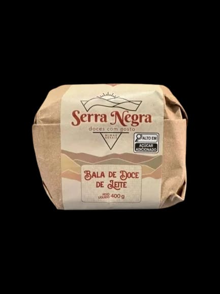 Bala de doce de leite 400g Serra Negra