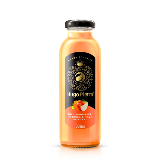 Suco de tangerina, acerola e maçã 300ml Hugo pietro